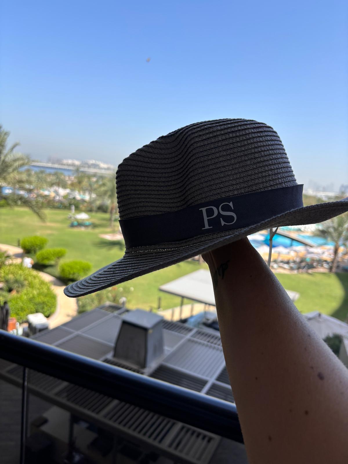 Personalised Grey Fedora Hat